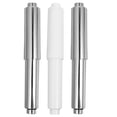 thumbnail image 1 of MasteelfCA 3pcs Bathroom Toilet Paper Towel Spring Coil Rod Paper Winder Paper Holder, 1 of 8