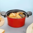 thumbnail image 6 of Darzheoy Nonstick Ceramic Coated Sauce Pan with Lid, Crock Pot with Twist & Lock Handles, Micro Pressure Cooker Versatile Cookware for Stovetops, Easy to Clean, 6 of 6