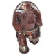 thumbnail image 3 of Figura de elefante Octpeak escultura de Resina ecológica roja decoración hogar, 3 of 7