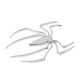 thumbnail image 3 of Etiqueta engomada de la etiqueta engomada de la insignia del emblema de la forma del metal de la araña del oro 3D para el motor del carro del coche Plata Sunnimix Etiqueta engomada del coche de la motocicleta, 3 of 7