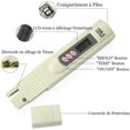 thumbnail image 4 of TDS-3 Water Quality Meter Digital Tester Temperature PPM Test Pen Analyzer for Measuring Drinking Water, Hydroponics, Aquarium, Pool and Spa, 4 of 5
