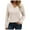 Beige, variant on V Neck Long Sleeve Shirts Women Casual Fashiion Tops Lightweight Tunic Sweaters 2026 (Green, XXL)