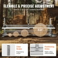 thumbnail image 3 of VEVOR Chainsaw Mill, Portable Sawmill 14"-48" Guide Bar, Galvanized Steel Chainsaw Planking Mill with 0.2"-11.81" Cutting Thickness, Wood Lumber Cross Cutting Saw Mill, 3 of 8
