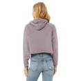 thumbnail image 2 of Bella + Canvas, The Ladies' Cropped Fleece Hoodie - STORM - L, 2 of 4