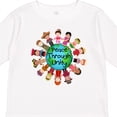 thumbnail image 4 of Inktastic Peace Through Unity Boys or Girls Long Sleeve Toddler T-Shirt, 4 of 5