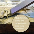 thumbnail image 2 of Juego de cinceles profesionales para tallar madera, 12 piezas de herramientas afiladas para trabajar la madera con estuche de transporte, ideal para principiantes, 2 of 5