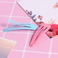 thumbnail image 1 of HAMPPLIES 100pcs Metal Hair Barrettes for Infants Assorted Color Waterdrop Shaped Daily Use, 1 of 7
