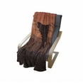 thumbnail image 4 of Ostrich Soft Flannel Fleece Throw Blanket, Silhouette of Wild Bird Walking in the Middle of Nowhere at Sunset, Cozy Plush for Indoor and Outdoor Use, 50" x 60", Chestnut Brown Cinnamon, by Ambesonne, 4 of 6