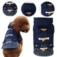 thumbnail image 6 of Dog Hoodie Sweaters with hat Puppy Coats with Hooded Winter Lamb Wool Warm Clothes Coat for Small Medium Dogs Clothes Apparel, 6 of 8