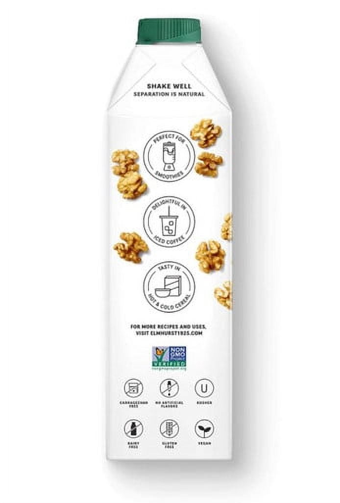 Elmhurst Almond Milk, Unsweetened, 32 oz - Pack of 6