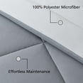thumbnail image 5 of Mainstays Reversible Microfiber Comforter, Grey, King, 5 of 10