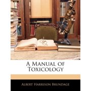 A Manual of Toxicology (Paperback)