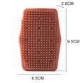 thumbnail image 1 of Billuyoard Cepillo de silicona de doble cara para el cuerpo, cepillo para el baño, exfoliante, piel brillante, masaje con cepillo para el baño y el Almacenamiento y organización del hogar Billuyoard HA023913-00, 1 of 6