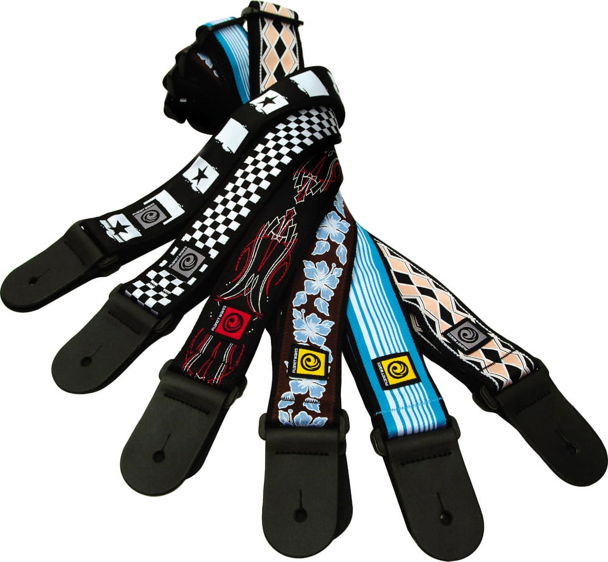 Woven Guitar Strap, Check Mate