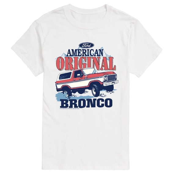 Ford - American Original Bronco Short Sleeve Graphic T-Shirt