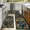 thumbnail image 6 of Kitchen Rugs Sets of 3 Non Slip Washable Kitchen Mats for Floor, Waterproof Kitchen Runner Rug, Floor Mat Carpet for Entryway, Laundry, Sink, Hallway, Bathroom, 6 of 12