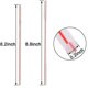 thumbnail image 3 of 200pcs Plastic Drinking Disposable Straws 8 Inches, 3 of 3