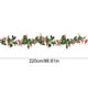 thumbnail image 3 of Guirnaldas de rosas artificiales, enredaderas de rosas de seda, arcos de boda, paredes para fiestas, fondos para ceremonias en jardines, decoración de mesas, flores artificiales de larga, 3 of 6