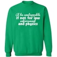 thumbnail image 2 of OXI Crewneck Sweatshirt - Law Enforcement And Physics,Basic Casual Sweatshirts for Men's and Women Fleece Sweatshirt Long Sleeve- Irish Green 3X-Large, 2 of 2