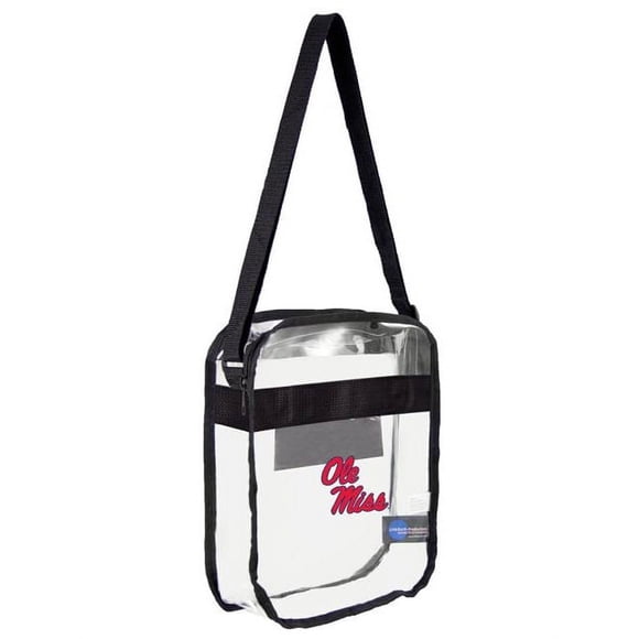NCAA Ole Miss Rebels Clear Carryall Crossbody Purse