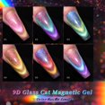 thumbnail image 3 of Set de esmaltes de uñas Born Pretty Cat Magnetic 9D Chameleon, 6 unidades, 3 of 9