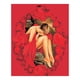 thumbnail image 2 of sin marco pintura por número artes y manualidades pintura acrílica Dama de rojo, 2 of 6