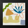 thumbnail image 2 of Wang, Melissa 20x20 Black Modern Framed Museum Art Print Titled - Flower Petals III, 2 of 5