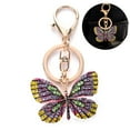 thumbnail image 2 of Bangcool Keychain Pendant Creative Rhinestone Butterfly Fashion Key Ring Charm Bag Charm, 2 of 8