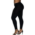 thumbnail image 3 of Hanes Curves Comfort Leggings Black 1X/2X Women's, 3 of 4