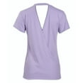 thumbnail image 2 of Boxercraft BW2405 Ladies Bella Crossback Tee-Wisteria-M, 2 of 4