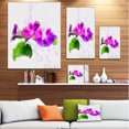 thumbnail image 3 of Stem of Convolvulus Flower Drawing - Floral Canvas Art Print, 3 of 4