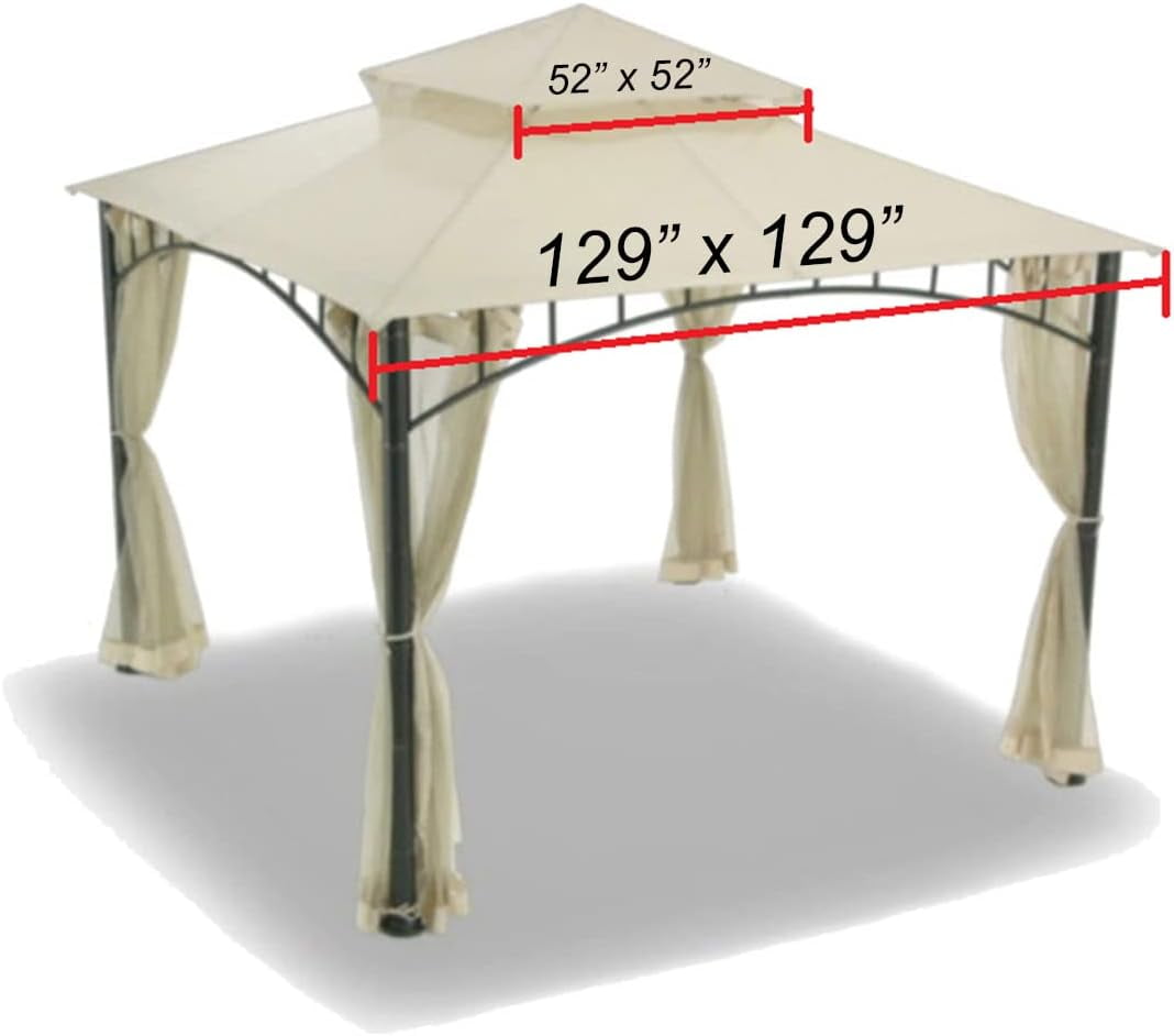 Replacement Canopy For Target Madaga Gazebo, Beige