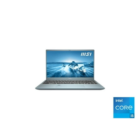 MSI Laptop Prestige 14 Intel Core i5 12th Gen 1240P (1.70GHz) 16GB Memory 512 GB NVMe SSD NVIDIA GeForce GTX 1650 14.0" Windows 11 Home 64-bit Prestige 14 A12SC-010