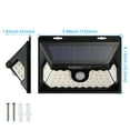 thumbnail image 5 of 2 Pack Solar Motion Light, 4 Modes Wide Angle Solar Lights Outdoor Waterproof Solar Security Light, 3000K Warm White, 5 of 7