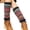 Black, variant on dianhelloya 1 Pair Ethnic Style Striped Print Ribbed Cuffs Knee High Knitted Leg Warmers Autumn Winter Women Warm Boot Stockings Wine Red