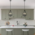 thumbnail image 3 of Millennium Lighting 2213 Dawes 3 Light 13" Wide Pendant - Black, 3 of 7