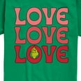 thumbnail image 3 of The Grinch - Grinch Love Stack  - Toddler & Youth Short Sleeve Graphic T-Shirt, 3 of 5