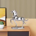 thumbnail image 1 of Escultura de caballo, decoración de mesa, coleccionable, práctica, moderna, decorativa, figura de , estatua de resina para tienda, escritorio de 26cmx10cmx235cm, 1 of 10