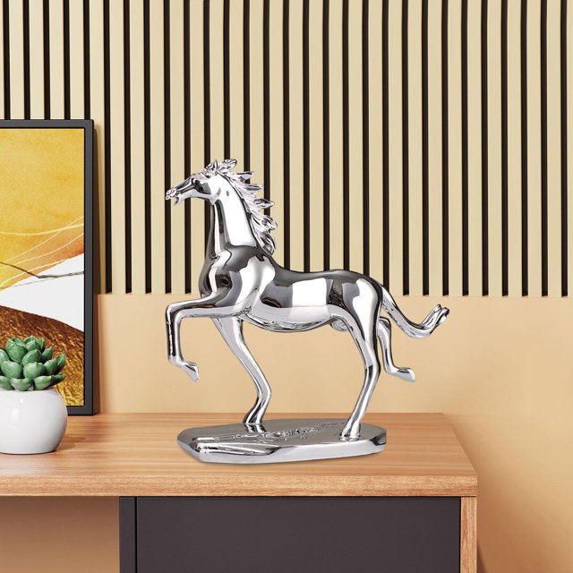 Escultura de caballo, decoración de mesa, coleccionable, práctica, moderna, decorativa, figura de , estatua de resina para tienda, escritorio de 26cmx10cmx235cm