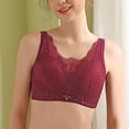 thumbnail image 5 of Women\'s Seamless Lace Bra Wireless Comfort Lifting Underwear Comfortable Breathable BraSkin ColorXL 80CD-85AB, 5 of 5