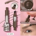 thumbnail image 4 of PageVine Brow-Fection, Brow-Fection, Liftique Brow Brush, Liftique - Instant Brow Brush, Brow-Fection Angled Brush & Dip (Auburn+Chocolate), 4 of 7