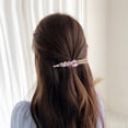 thumbnail image 2 of Pinza para el cabello delicada con diseño floral vintage, pasadores de aleación, pinza grande tipo pico de pato, 2 of 7