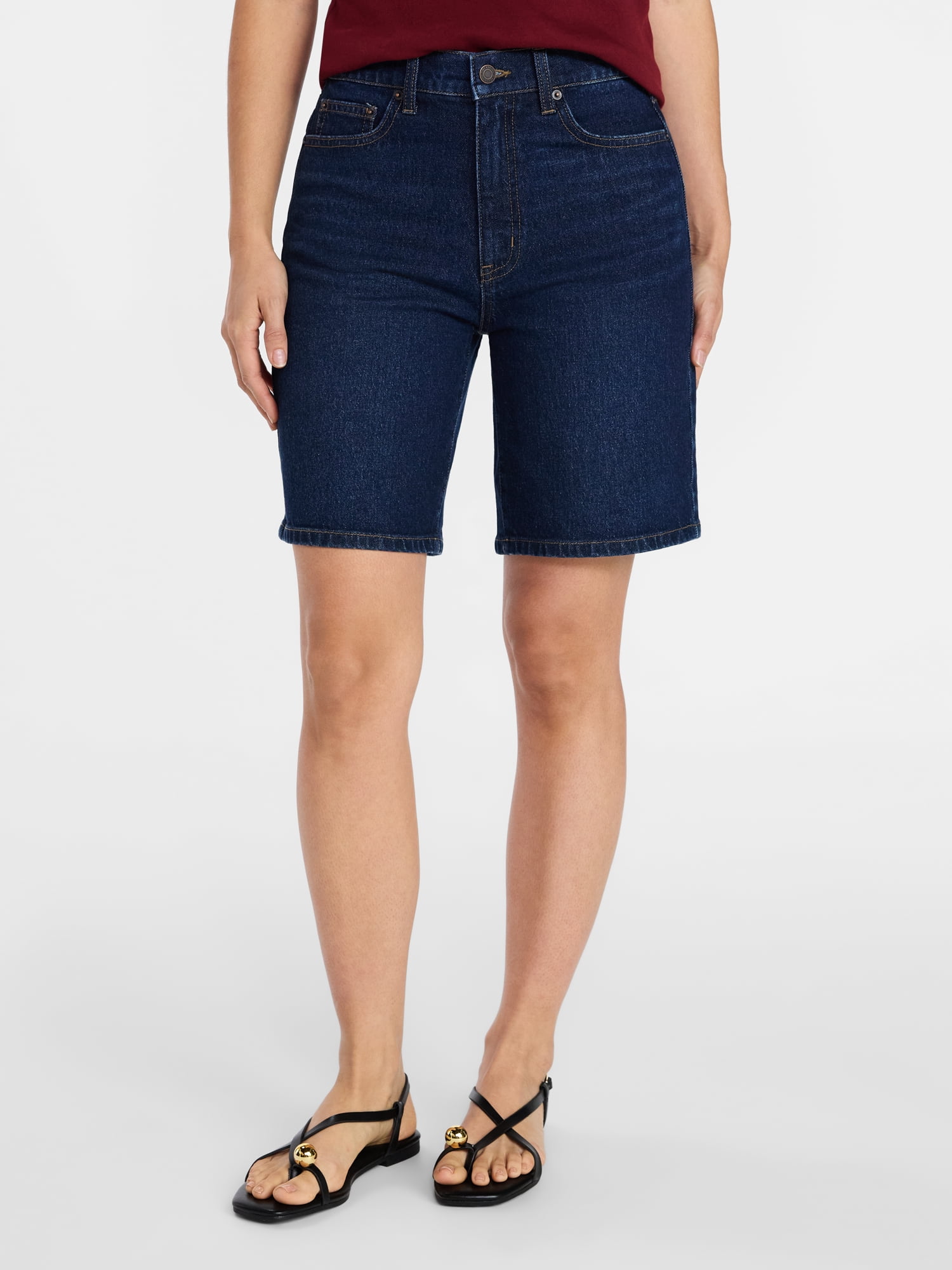 Devil Wears Prada Scoop Collection Women's Lace Trim Shorts, 4