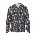 thumbnail image 2 of Lsque Garden Gnomes UPF 50+ Lightweight Sun Protection Men's Women's Long Sleeve Shirt, Hoodie Performance -Small, 2 of 9