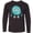 AB-Black, variant on Furry Monster, Little Monster, Blue Monster Long Sleeve Youth T-Shirt