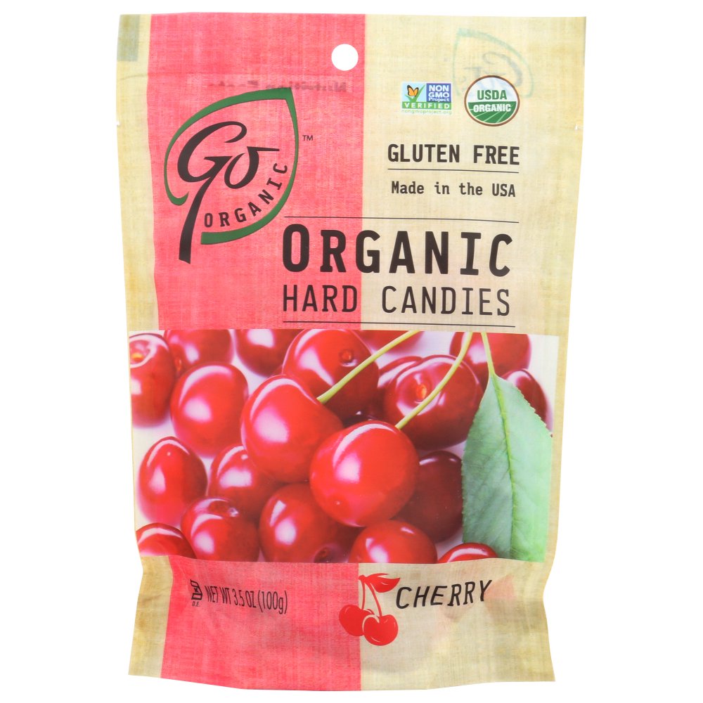Go Organic Hard Candy Cherry 3.5 Oz , 3.5 Oz