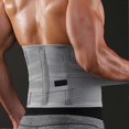 thumbnail image 4 of Sports Waist Support Brace High Elastic Pain Relief Waist Guard Comfortable Breathable Waist Trimmer, 4 of 5