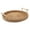 L, variant on Opvise Wicker Fruit Tray Round Anti-deformed Rattan Enjoy Refreshments Wicker Serving Tray for Home L