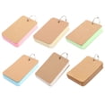 thumbnail image 1 of 6 PCS Notepads en blanco Notepads Notas de vocabulario en blanco Tarjetas de memo portátiles, 1 of 7