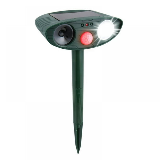 Ultrasonic Pest Repeller, Solar Powered Waterproof Outdoor Animal